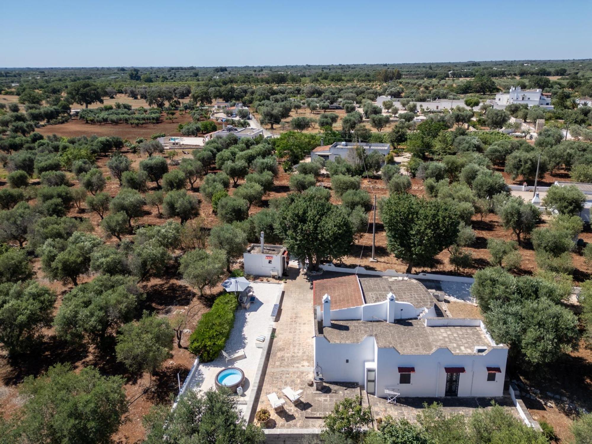 فيلا Trullo La Quercia أوستوني المظهر الخارجي الصورة