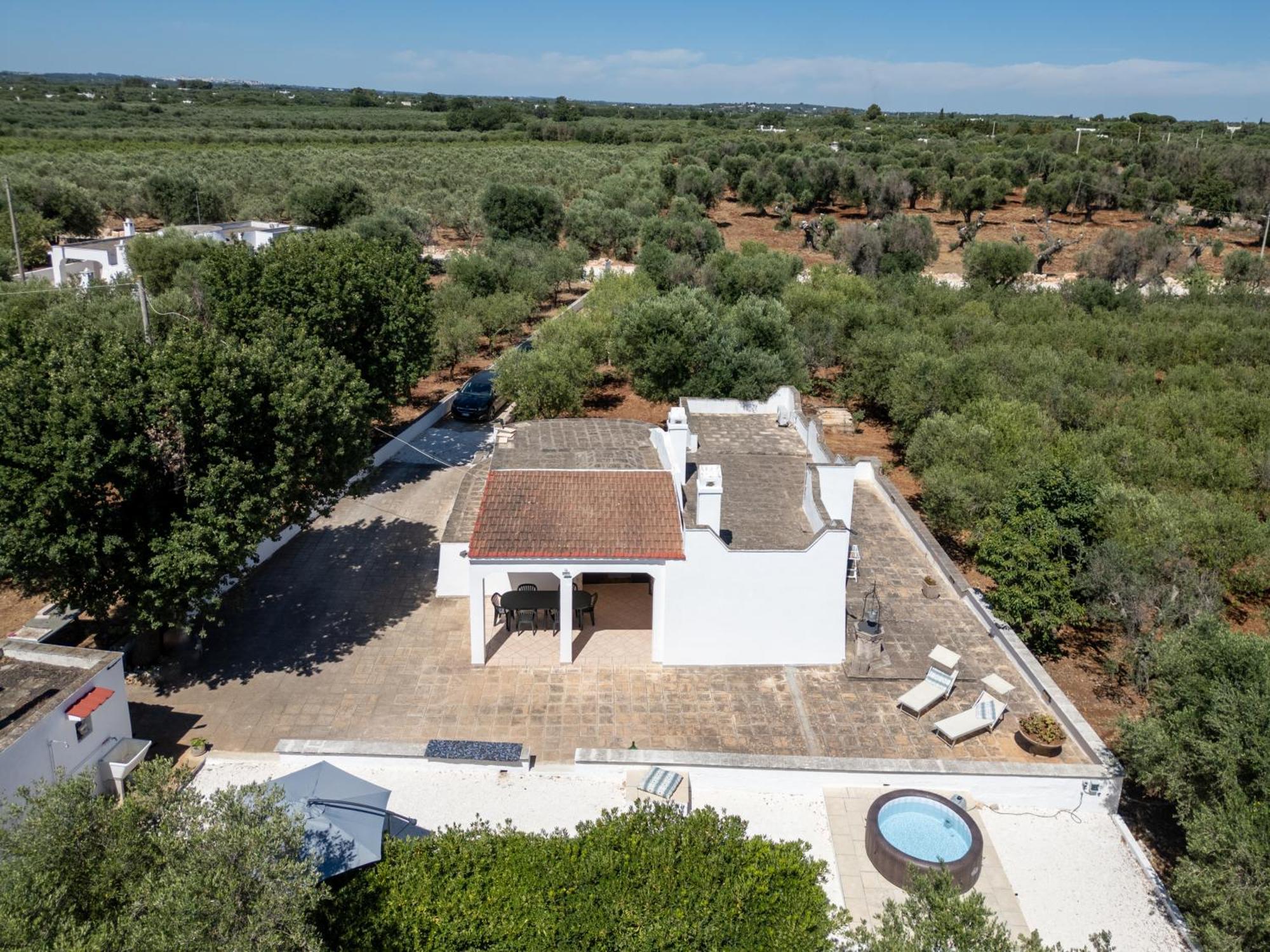 فيلا Trullo La Quercia أوستوني المظهر الخارجي الصورة